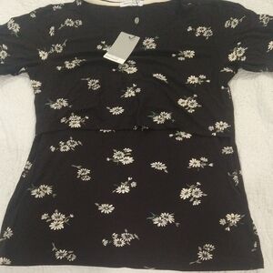 Smallshow Pregnancy Floral Top